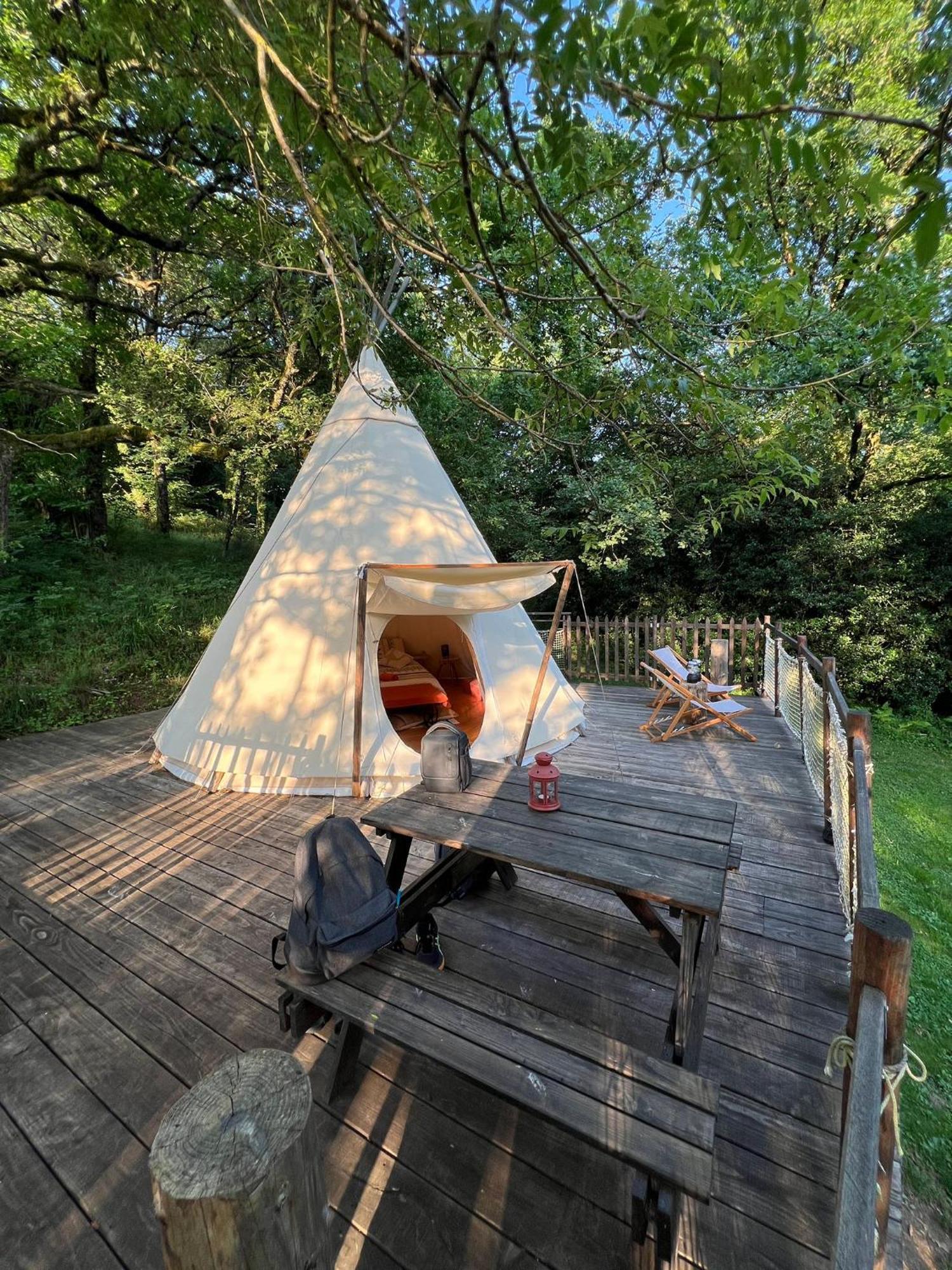Le Tipi A Marie, Deconnectez- Vous !!! Hotel Cambounes Екстериор снимка